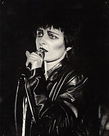 Siouxsie Sioux performing in 1980