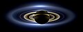 27. 2013. július 19-én világszerte ünnepelték az eseményt, amikor a NASA Cassini űrszondája becsúszott a Szaturnusz árnyékába és képet készített a bolygóról, hét holdjáról, a belső gyűrűjéről és a háttérben a bolygónkról, a Földről (javítás)/(csere)
