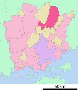 津山市位置図