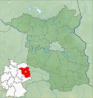 Lagekarte von Brandenburg