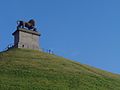 Monumentet Løvehaugen, laget til minne om slaget Foto: Isabelle Grosjean