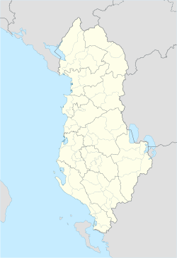 Moskopolje na mapi Albanije