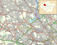 Central Middlesex Hospital is located in London Borough of Brent