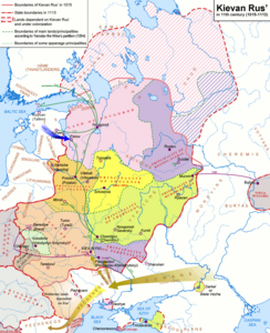 Principato di Vladimir-Suzdal' - Localizzazione