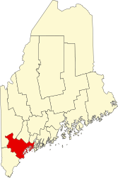 Contea di Cumberland – Mappa