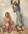 Jeunes filles tatares de Dobroudja par Petre Iorgulescu-Yor (en) (1890-1938)