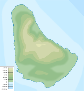 Monte Hillaby ubicada en Barbados