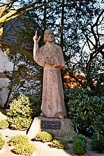 Ketteler-monument bij de kerk van Hopsten