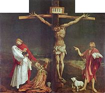 Crucifixió de Crist per Matthias Grünewald