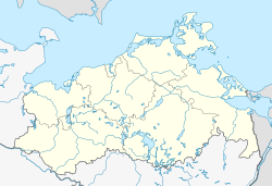 Glasin is located in Mecklenburg-Vorpommern