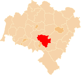 Localisation de Powiat de Świdnica