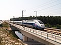 TGV POS auf der Schnellfahrstrecke Nürnberg–Ingolstadt