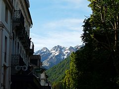 Pyrenees seen from Bagnères-de-Luchon
