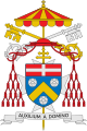 Wappen des Heiligen Stuhls zur Sedisvakanz (Camerlengo Jean-Marie Kardinal Villot)
