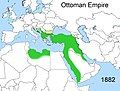 Ottoman Empire (1299–1922 AD) in 1882 AD.