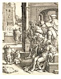Положение Вергилия. 1525. Резцовая гравюра на меди
