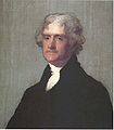 Thomas Jefferson (1743-1826), troisième président.