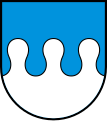 Troncato innestato d'azzurro e d'argento (Meisterschwanden, Svizzera)