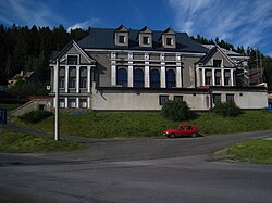 Sokol hall in Plavy