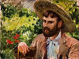 Кэрролл Беквит , «Художник Джон Лесли Брик», 1891