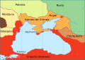 Contrôle du territoire de l'Ukraine en 1600