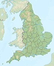 Location map/data/UK Englandตั้งอยู่ในประเทศอังกฤษ