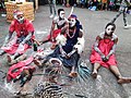 Sacrificing to the gods in the University of Nigeria Anambra state Ofala Festival