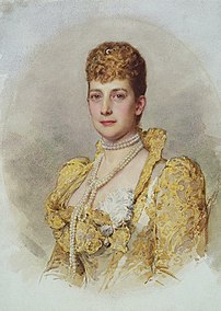 Alexandra Dánská, princezna z Walesu, 1895