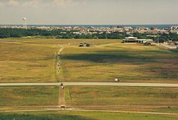 Kitty Hawks flygfält i juni 1998.