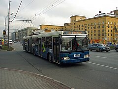 Сочленённый троллейбус МТРЗ-6232