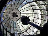 Pigeon Point Light Station: Inside View of the Fresnel Lens