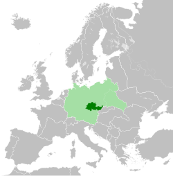 Protectorate of Bohemia and Moravia in 1942