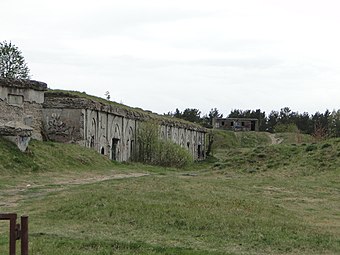 Развалины Северных фортов в Лиепае