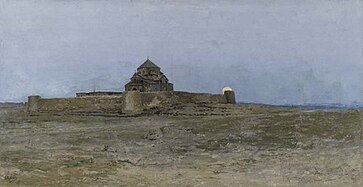 Painting of the church by Vardges Sureniants, 1897[111]