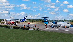 ATR 72-500 de TAG Airlines en el Aeropuerto Internacional Mundo Maya