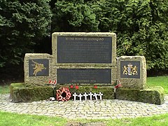 Monumento a la 1ª División Aerotransportada Británica, en Oosterbeek.