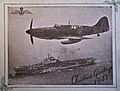 Bưu thiếp gửi từ HMS Illustrious, năm 1948