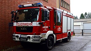 LF 20 KatS der Freiwilligen Feuerwehr Aachen LZ Brand