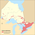 Ontario's municipality coverage
