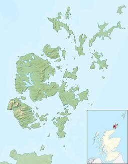 Cava is located in Orkney Islands
