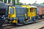 Locomotor NS 345 in het Spoorwegmuseum.