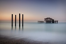 West Pier in Brighton, United Kingdom by Chris Terajet