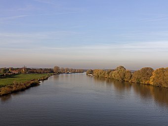La Meuse près de Gennep.