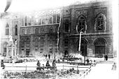 1923 год. Реконструкция здания после мартовских погромов 1918 года