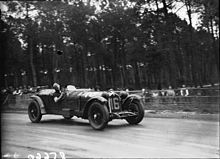 L'Alfa Romeo n°16 de Howe et Birkin