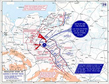 Східний фронт восени 1914 року