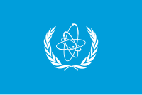 Baner yr IAEA