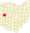 Shelby County map