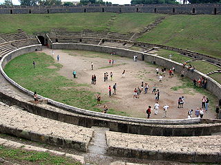 Pompejin amfiteatteri.