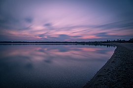 Sunset at Cospuden Lake (Very long exposure)